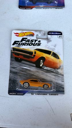 Hot wheels fast & furious 67 Chevrolet Camaro