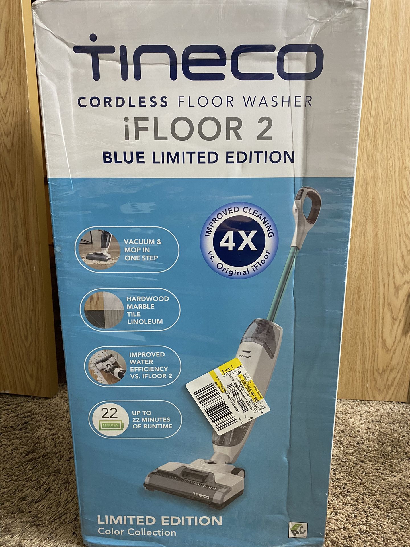 Tineco iFloor 2 Max Cordless - Limited Edition (Blue)