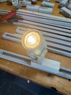 6.5W LED Brushed Nickel Bullet Head for Juno Track System -...
