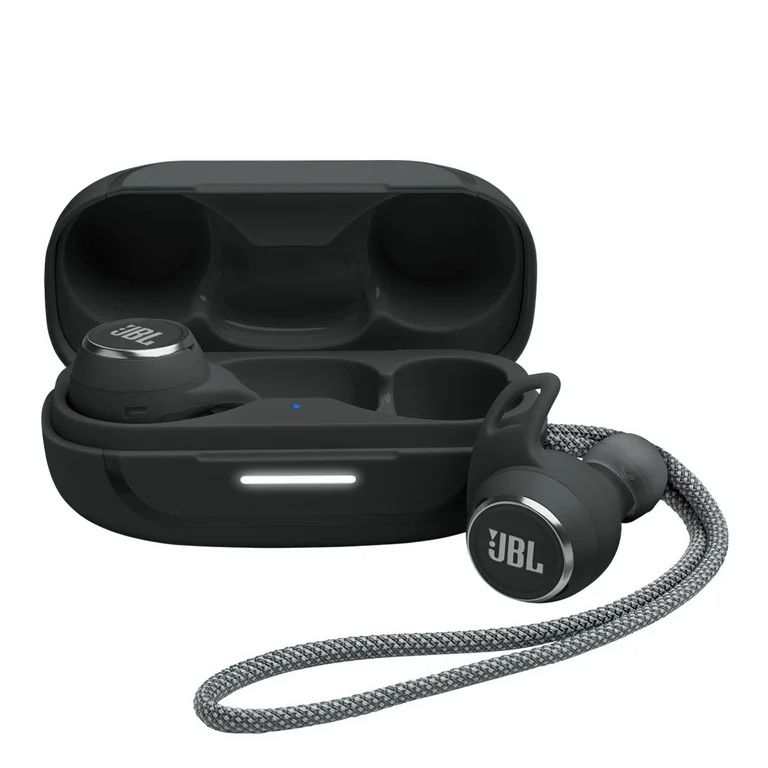 JBL Reflect Aero True Wireless Earbuds with Adaptive Noise Cancelling (Black)