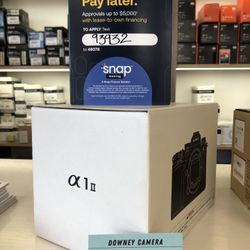 Sony A1 II MIRRORLESS CAMERA BODY