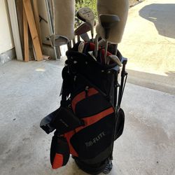 Golf Clubs In Bland New Bag (for Woman)