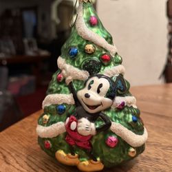 Christopher Radko Disney Mickey, Pluto, Chip n Dale Christmas Tree Ornament