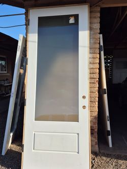 Puerta exterior 38 x96 nueva
