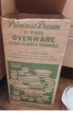 Vintage Primrose Dream Ovenware 31-Piece