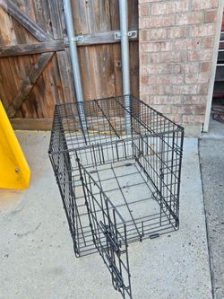 Small pet crate no tray