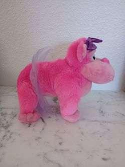 Musical Pink Plush Stuffed Animal