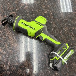 Greenworks Sawzall 