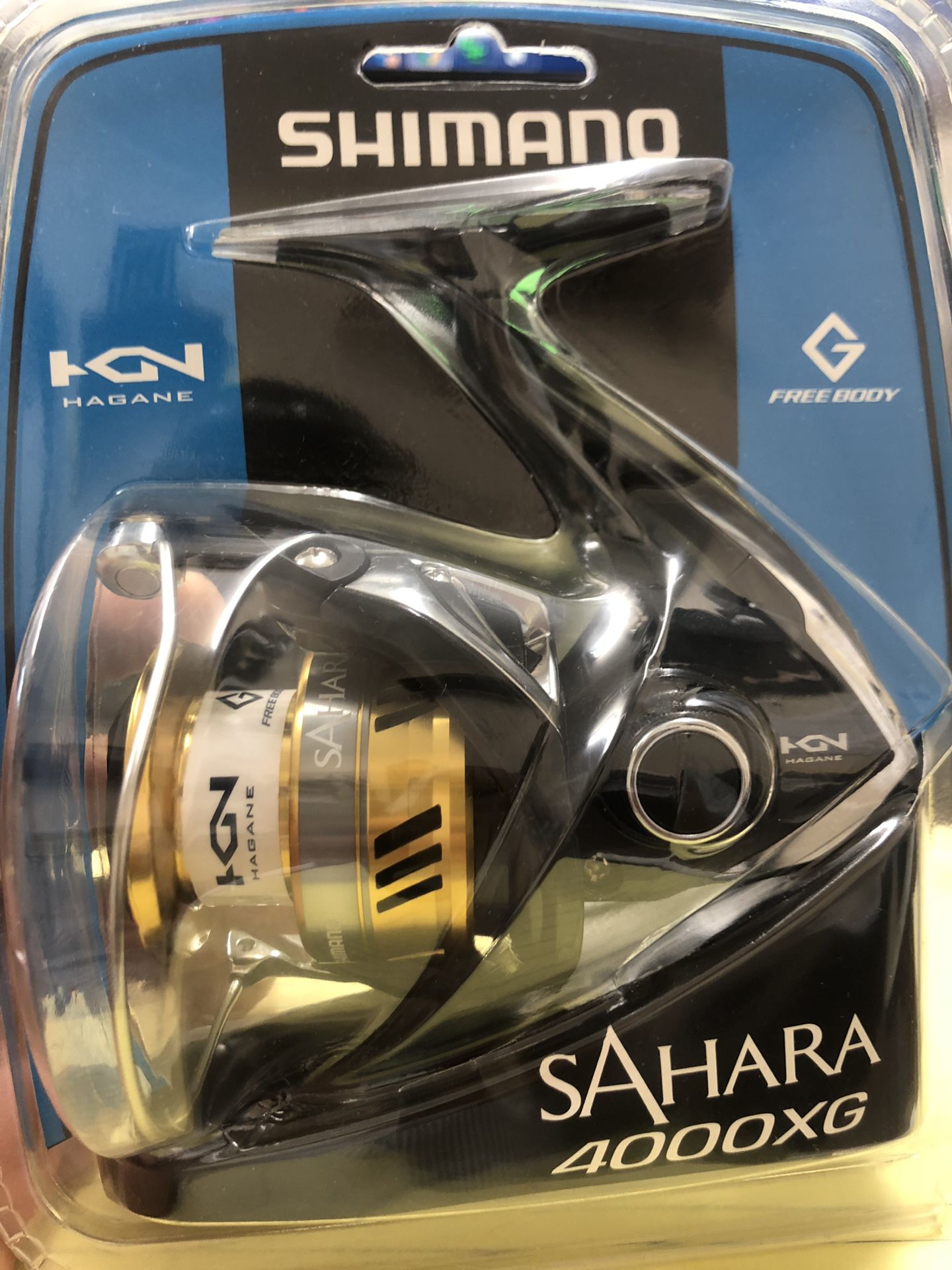New Shimano Sahara 4000XG fishing reel