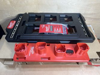 New Milwaukee PACKOUT M12 Battery Storage Set