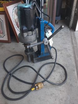 Mag drill for parts