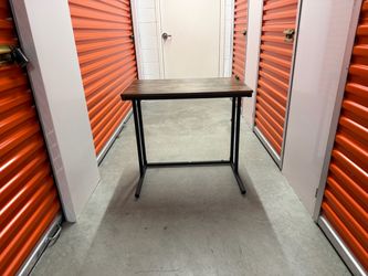 Rustic Computer Desk With Monitor Mount
