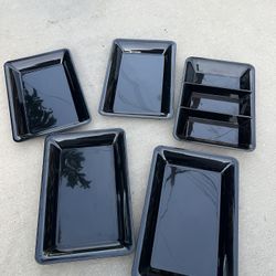 Plastic Trays Set 3 Dlrs