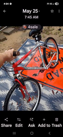 Rockhopper mountain bike