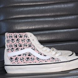 Vans Sk8-Hi 38 Pink Panda Sneakers - Men 6.5 Women 8