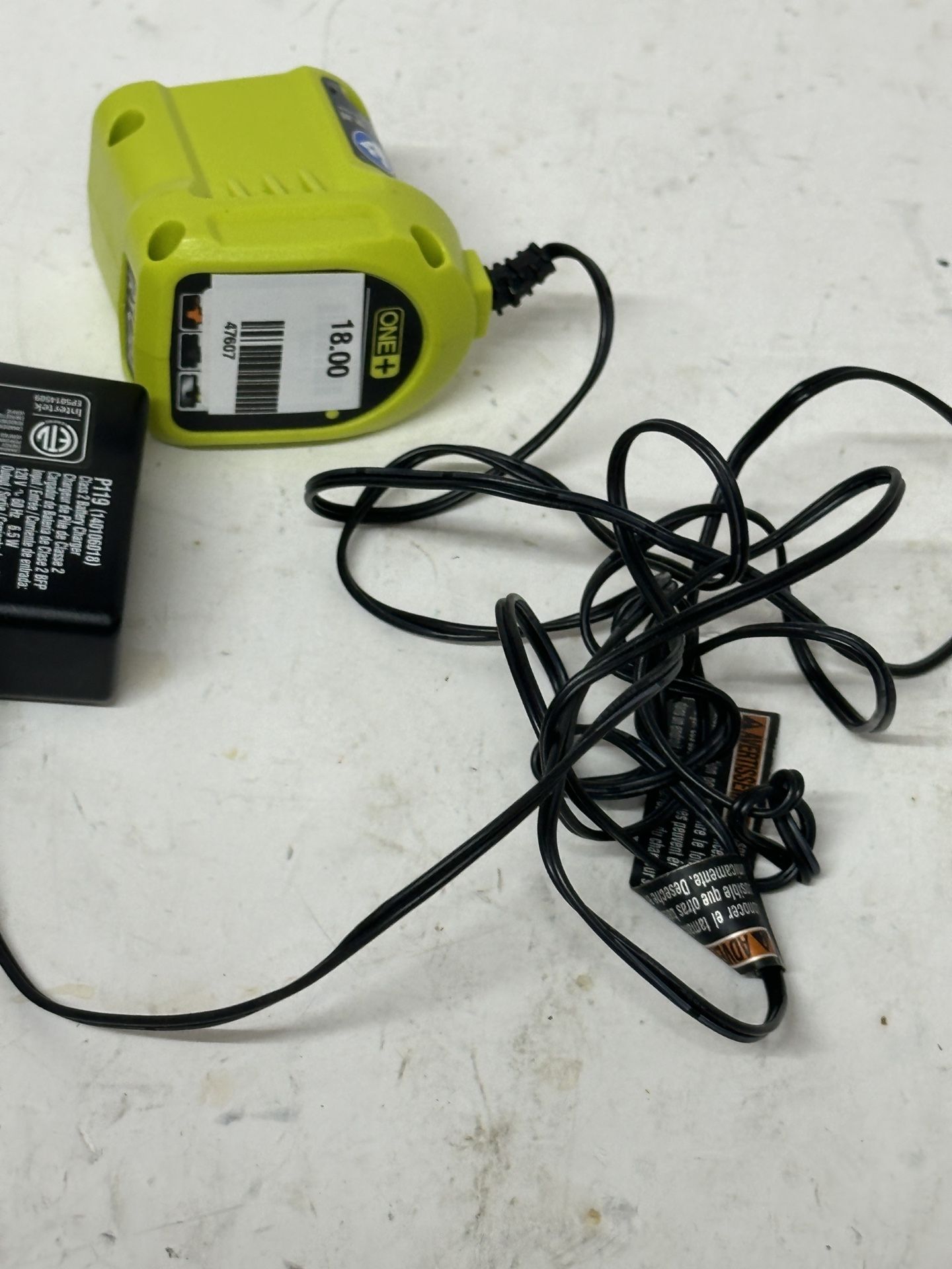 Tools Ryobi Charger #47607