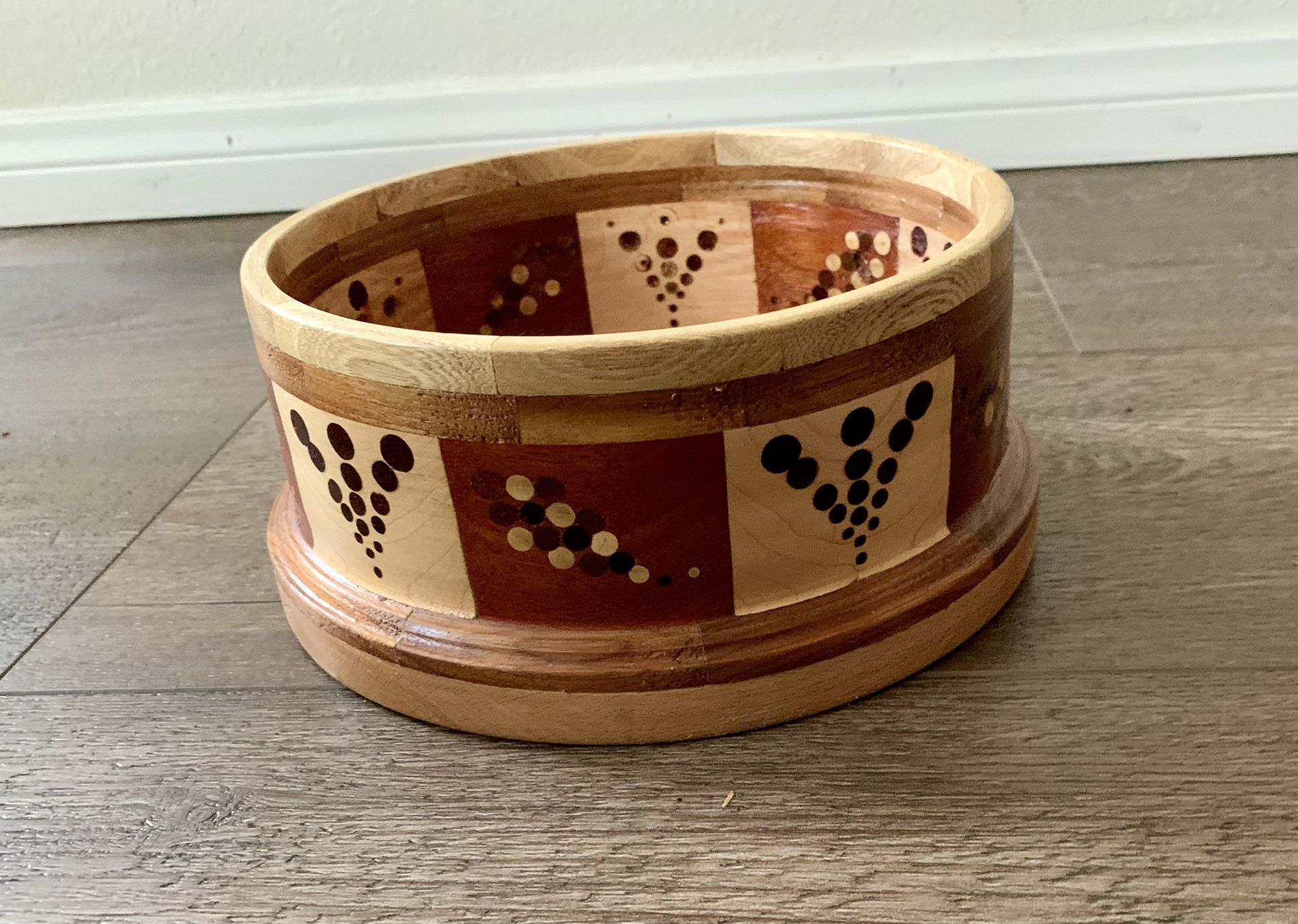Vintage Wooden Bowl