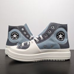 Converse Mens CTAS High Construct Colorblock Tidepool Men's 8.5/Women's 10