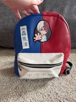 My Hero Academia Shoto Torino Fire & Ice mini backpack from Hot Topic