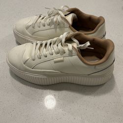 Fila platform cream white sneaker