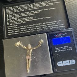 10k Jesus Pendant 