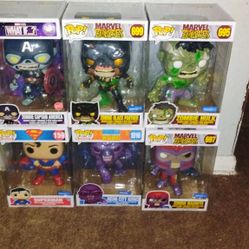 Pop Marvel And DC