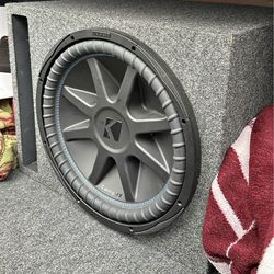 12 inch kicker Cvx subwoofer
