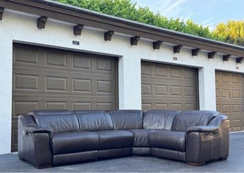 🛋️ Sectional Couch/Sofa - Brown  - Modular - Delivery Available 🚛