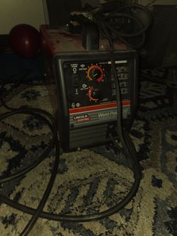 Lincoln arc welder (weld pak 100)