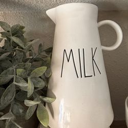 Rae Dunn Milk Pitcher