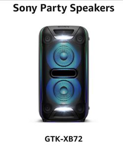 Sony GTK-XB72 Bluetooth Home Audio System – Extra Bass – Party Chain – Black