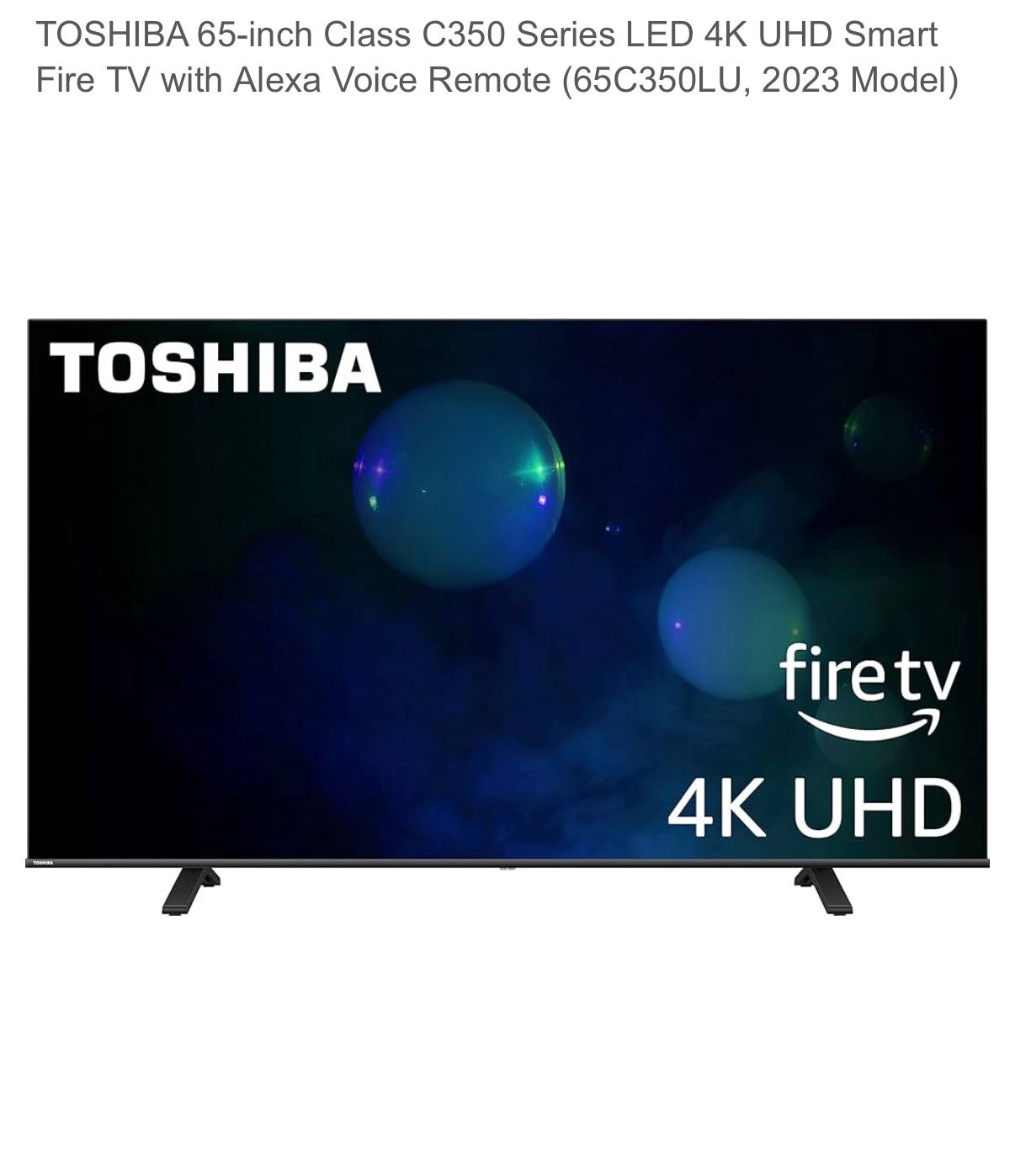 Toshiba 65” Class C350