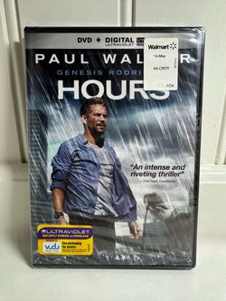 Hours DVD (2013) Paul Walker - Brand New Sealed
