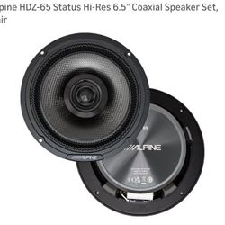 Alpine HDZ-65 Status Hi-Res 6.5” Speakers