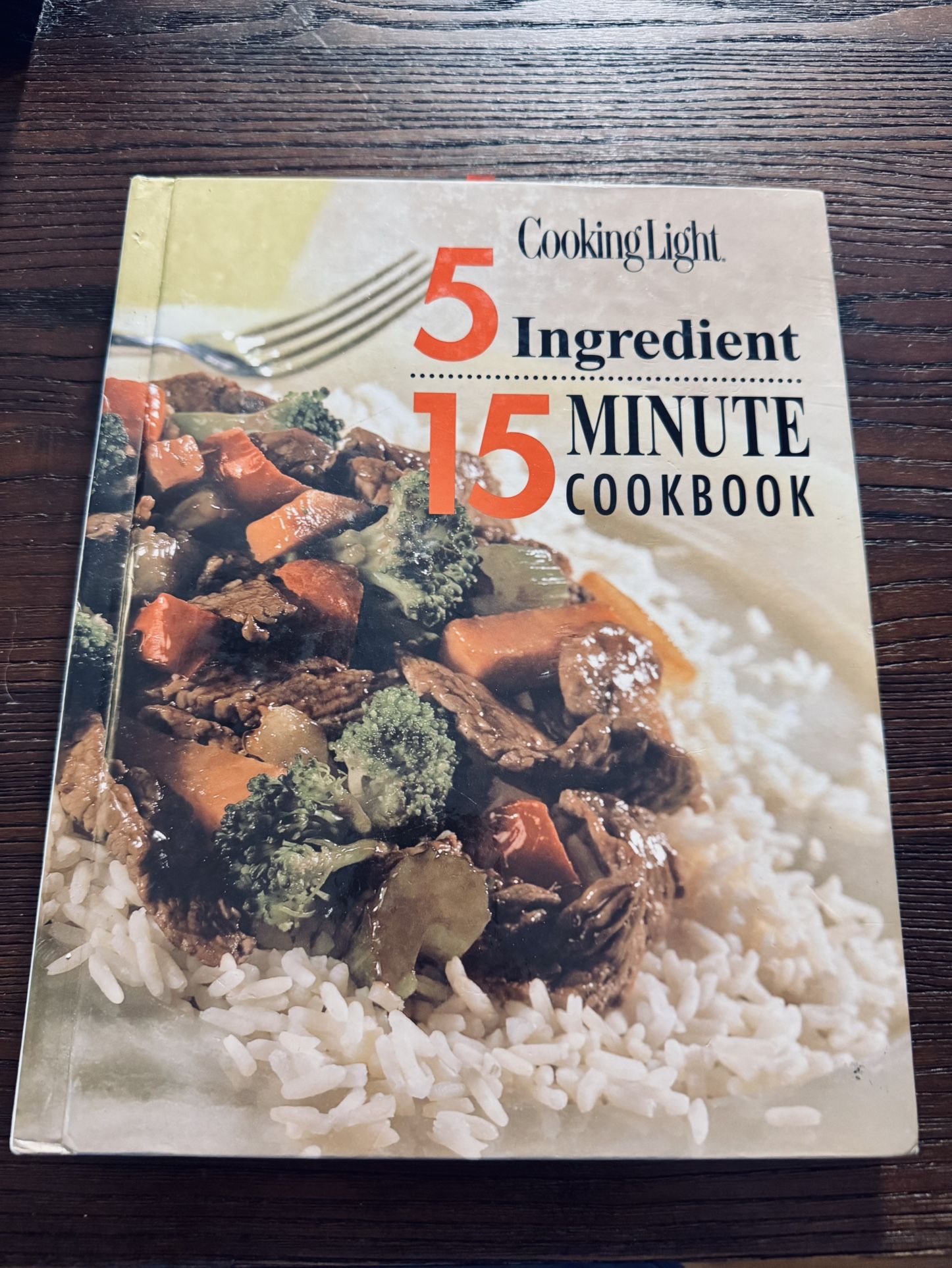 Hardcover 5 Ingredient 15 Minute Cookbook