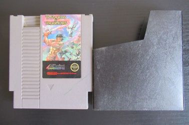 Nintendo Wizards and Warriors game