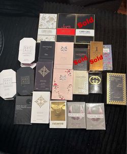 Perfumes / colognes