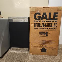 Pair of Gale Speakers
