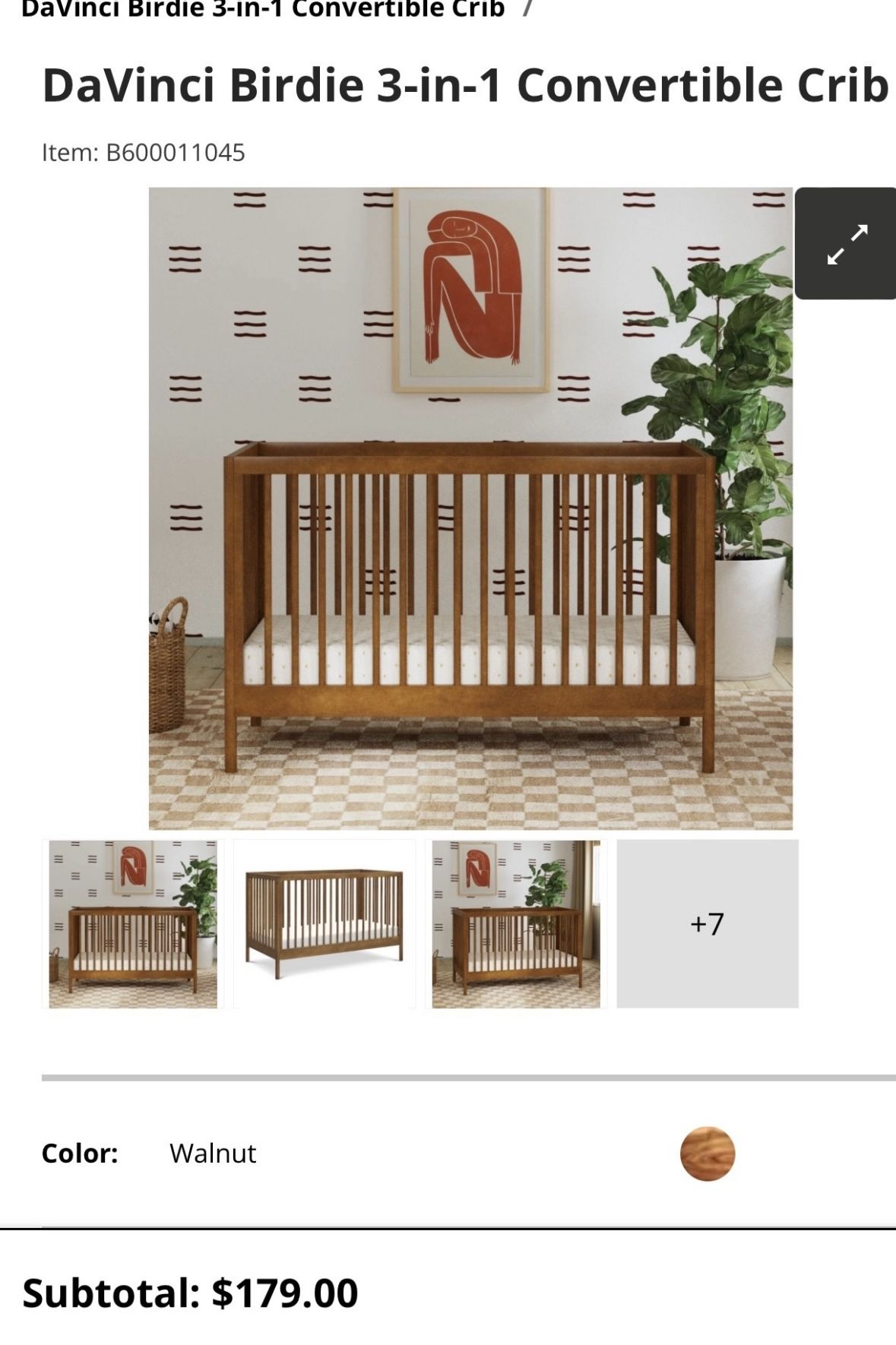 3 in One Crib