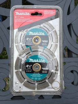Makita 4-1/2" Diamond Blade 2-Pack