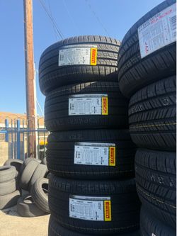 235/45/18 Pireli #4  new tires installation and balance 50,000 miles warranty