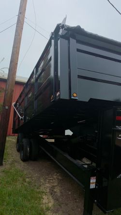 20' GOOSENECK CDL DUMP TRAILER
