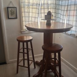 Bar Table and Stools 