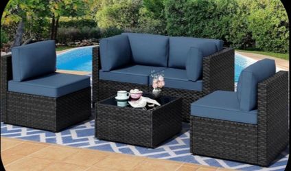 Outdoor Wicker Patio Furniture Set