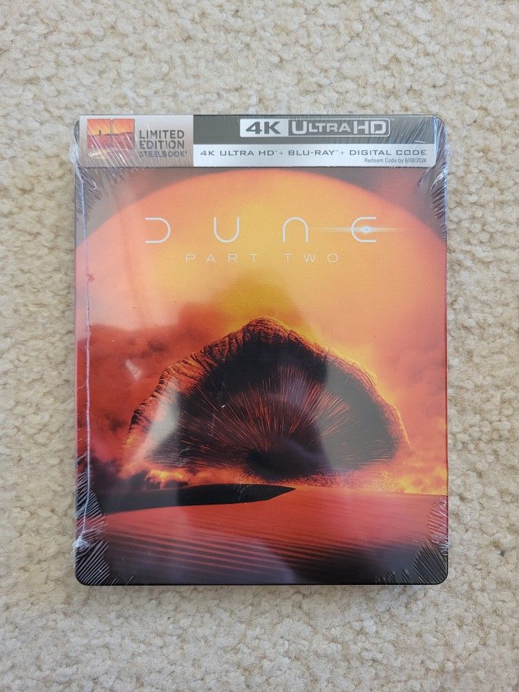 Dune: Part II Steelbook (4K UHD Blu-Ray)
