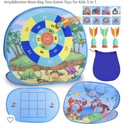 Amy&Benton Bean Bag Toss Game Toys for Kids 3 in 1