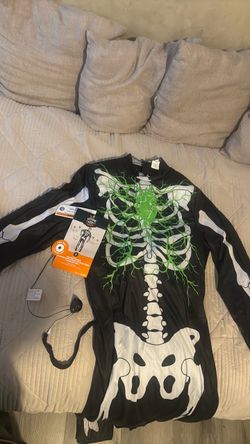 Hyde & EEK Skeleton Halloween Costume size adult S