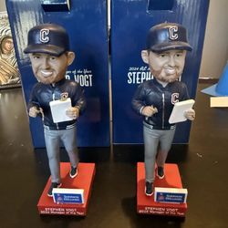 Stephen Vogt Guardians bobblehead. 2024 And 2025 AL Manager Of The Year