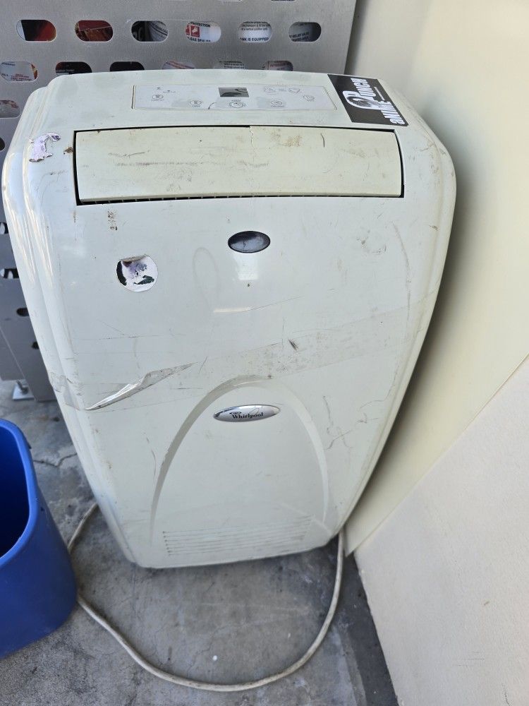 Rolling Air Conditioner Unit By Whirlpool Works Fine