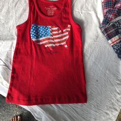 Childs “Faded Glory” Red Tank Top  